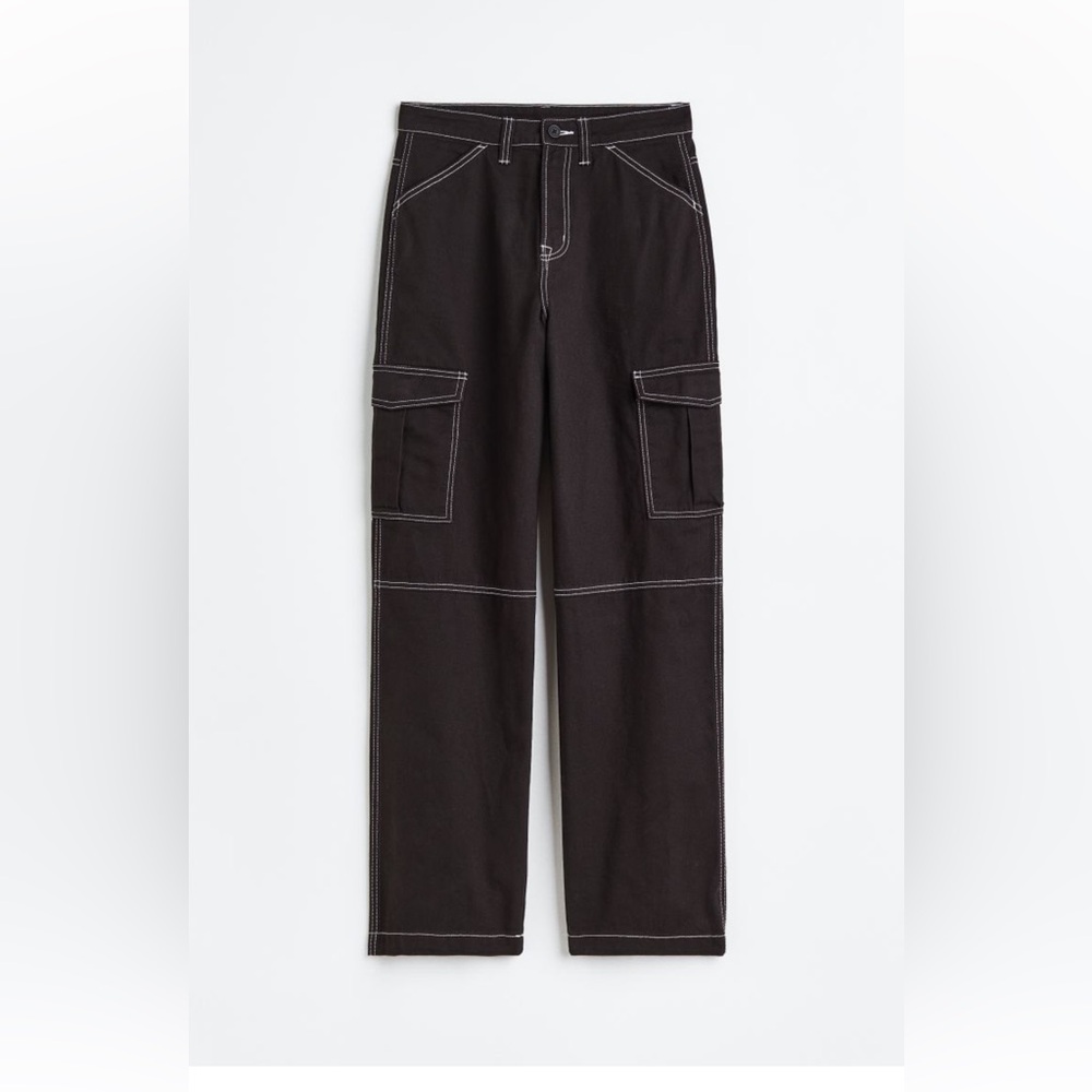 H&M Twill Cargo Pants size 4